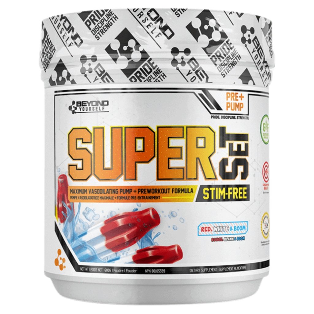 Beyond Yourself Superset Stim-Free Pre-Workout – 40 Servings