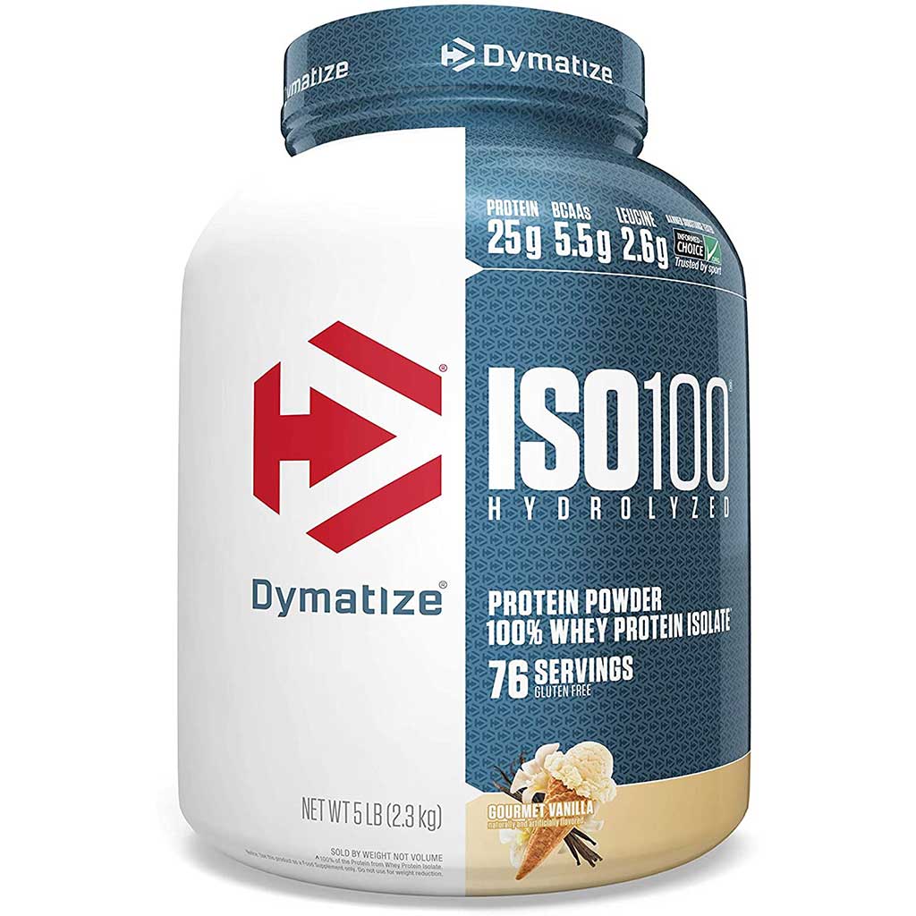 Dymatize ISO100 Hydrolyzed Whey Protein Isolate – 5 lb