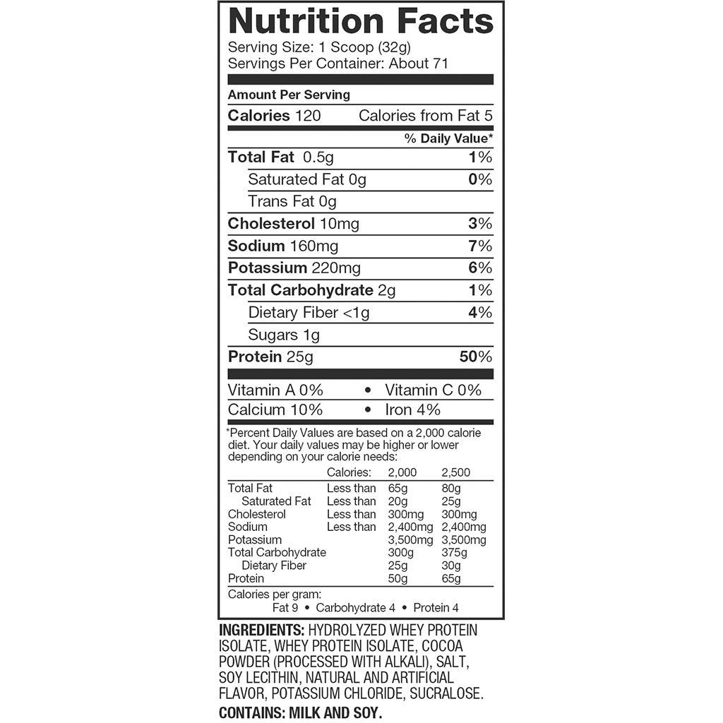 Dymatize ISO100 Hydrolyzed Whey Protein Isolate – 5 lb