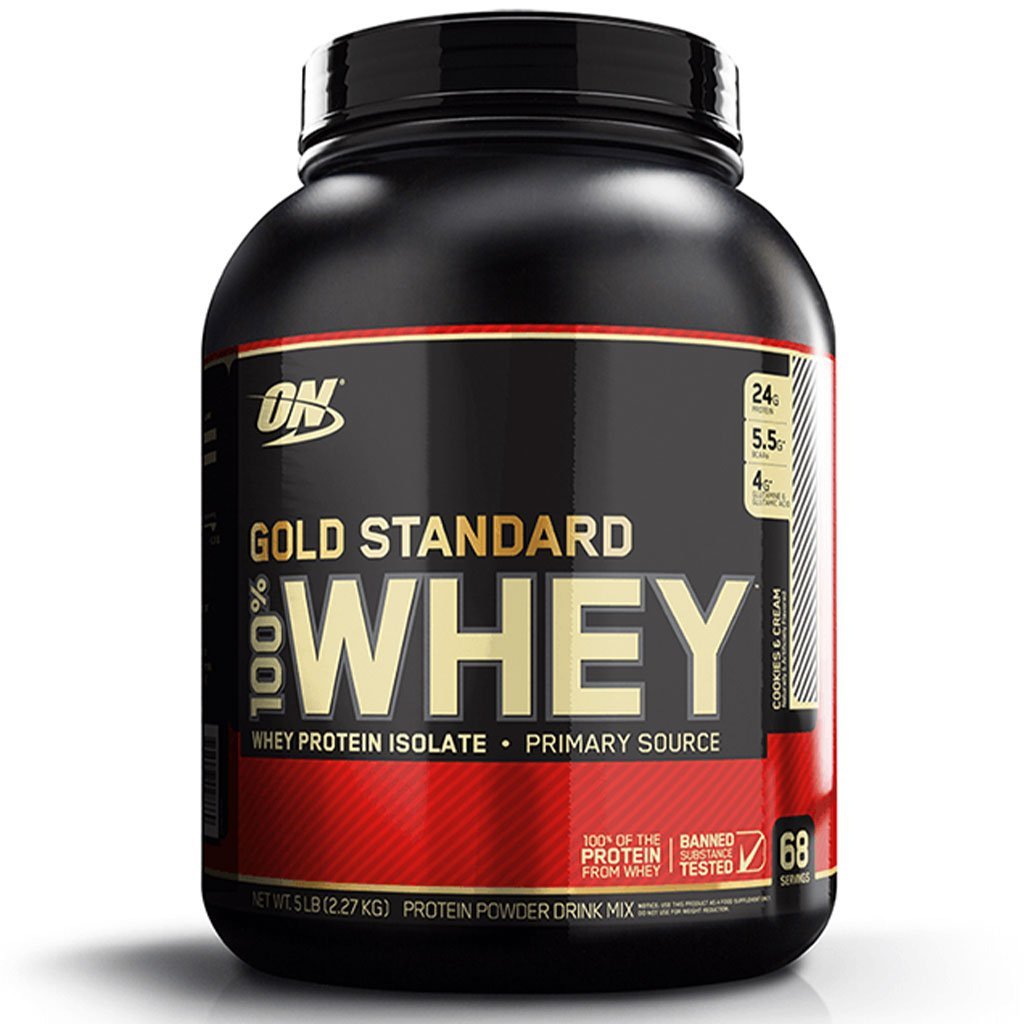 Optimum Nutrition Gold Standard 100% Whey Protein – 5 lb