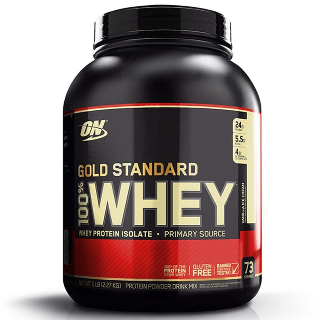 Optimum Nutrition Gold Standard 100% Whey Protein – 5 lb