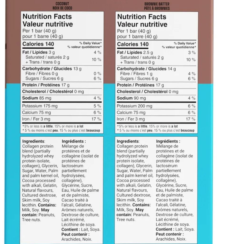 BUILT Puff Protein Bars – 2-Flavour Variety Pack (14 Bars)